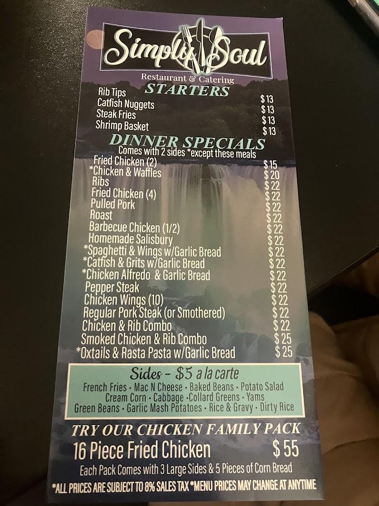 Simply Soul Menu image 4